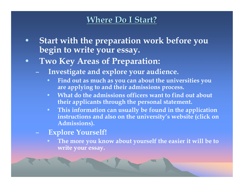 Writing College Admissions Writing College Admissions Essays / Uc Personal Statements - Santa Barbara City College, Page 15