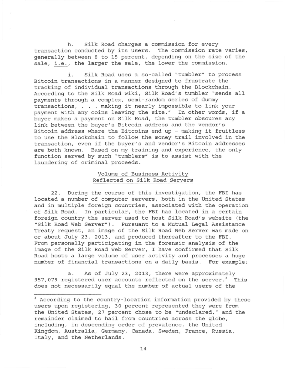 Sealed Complaint 13 Mag 2328: United States of America V. Ross William Ulbricht, Page 14
