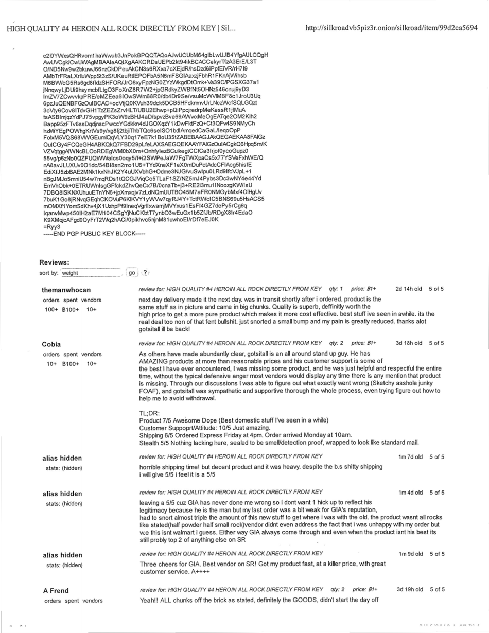 Sealed Complaint 13 Mag 2328: United States of America V. Ross William Ulbricht, Page 38
