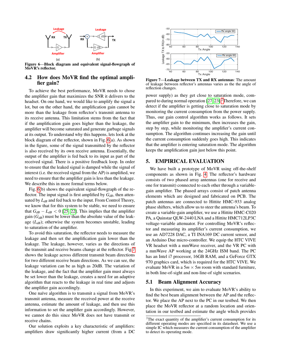 Cutting the Cord in Virtual Reality - Omid Abari, Dinesh Bharadia, Austin Duffield, Dina Katabi, Page 5