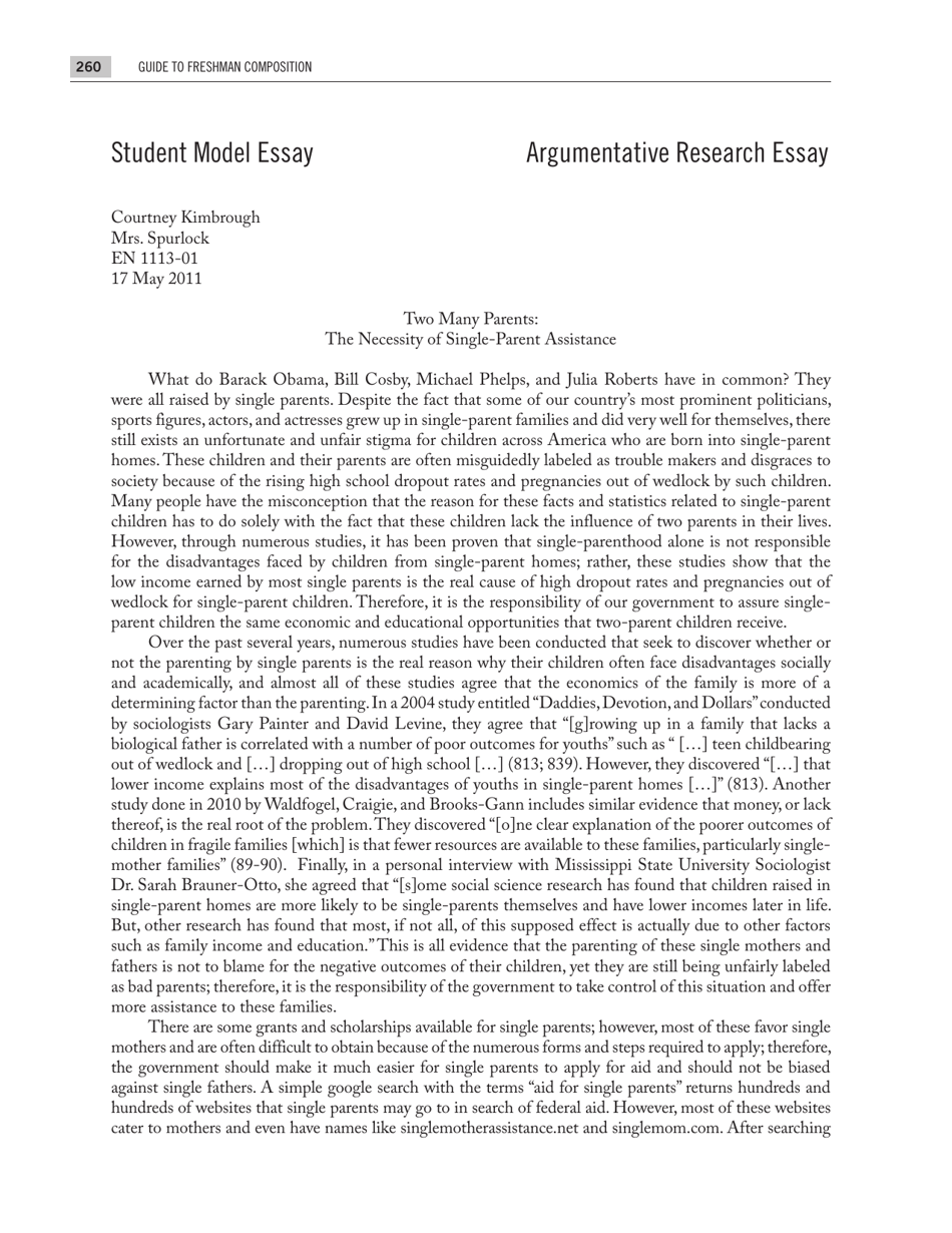 Introductions, Body Paragraphs, and Conclusions for Exploratory Papers, Page 16