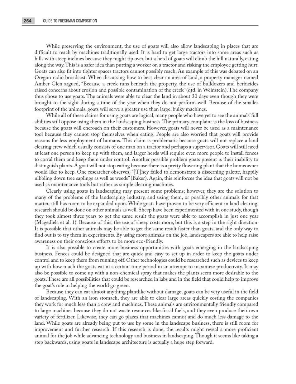 Introductions, Body Paragraphs, and Conclusions for Exploratory Papers, Page 20