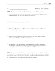 Introductions, Body Paragraphs, and Conclusions for Exploratory Papers, Page 23