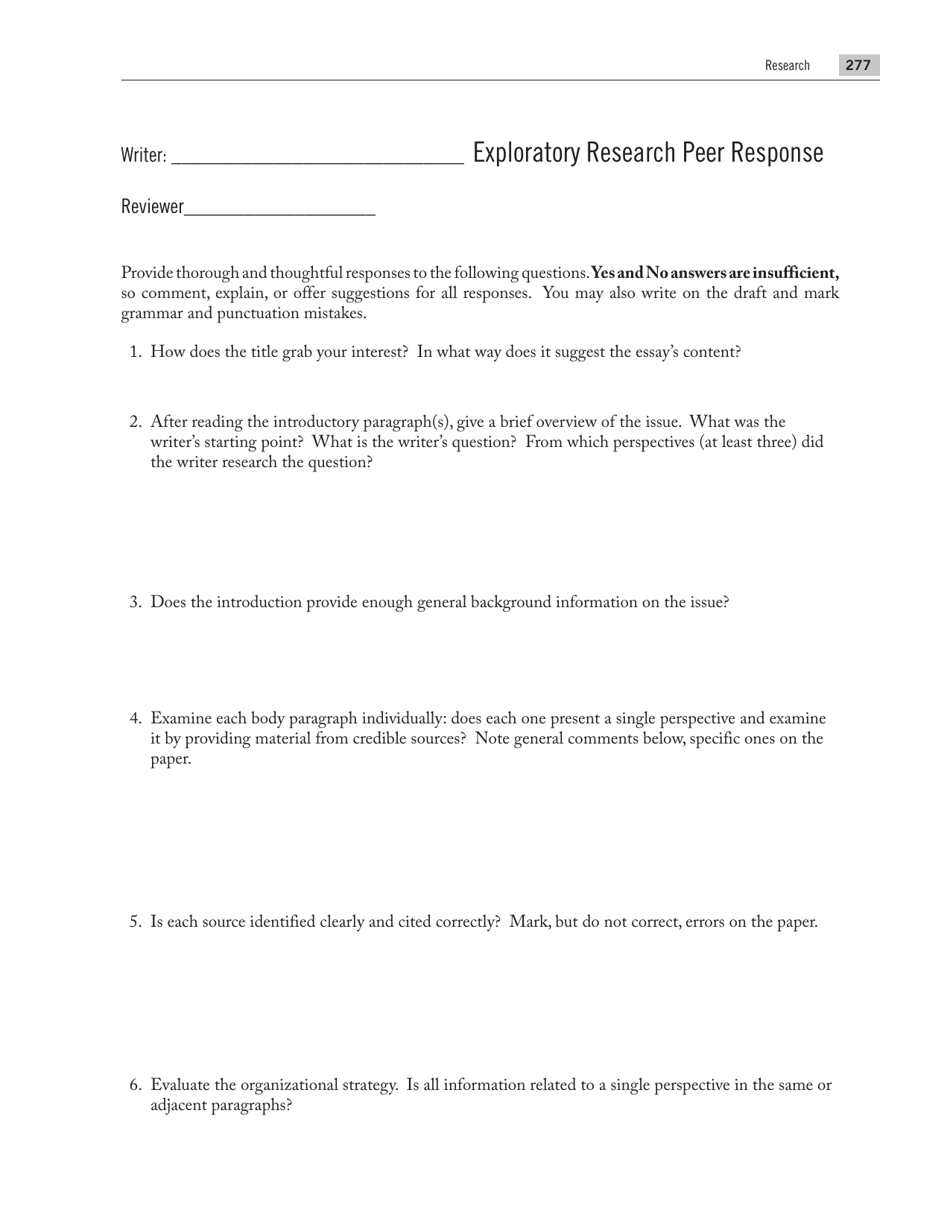 Introductions, Body Paragraphs, and Conclusions for Exploratory Papers, Page 33