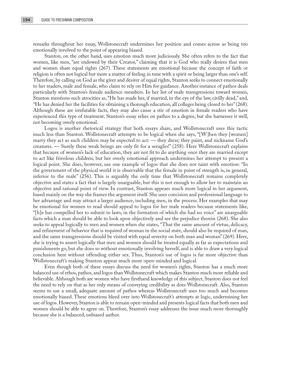 Guide to Freshman Composition / Comparative Analysis - Mississippi State University, Page 10