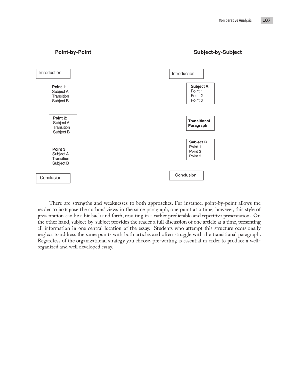 Guide to Freshman Composition / Comparative Analysis - Mississippi State University, Page 3