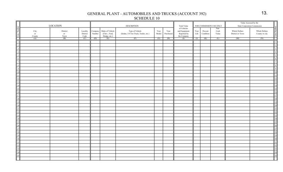Form CCTD-3 Annual Tax Report of Electric Companies - Virginia, Page 17