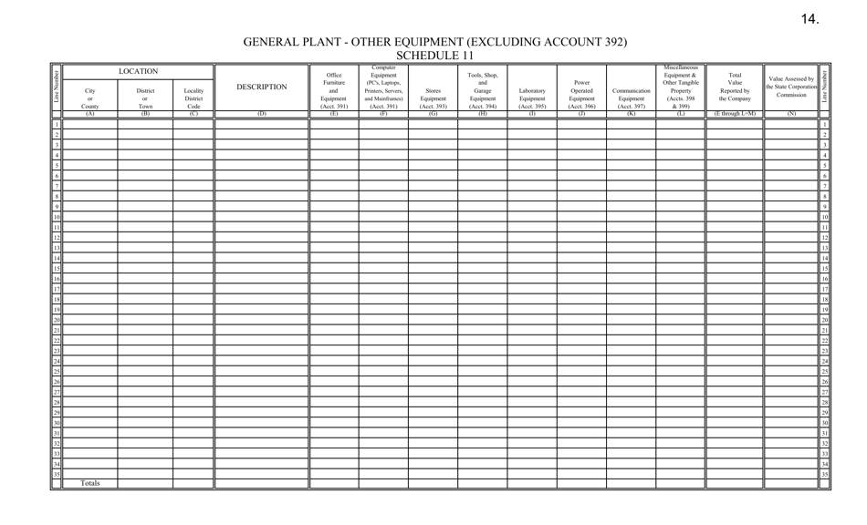 Form CCTD-3 Annual Tax Report of Electric Companies - Virginia, Page 18
