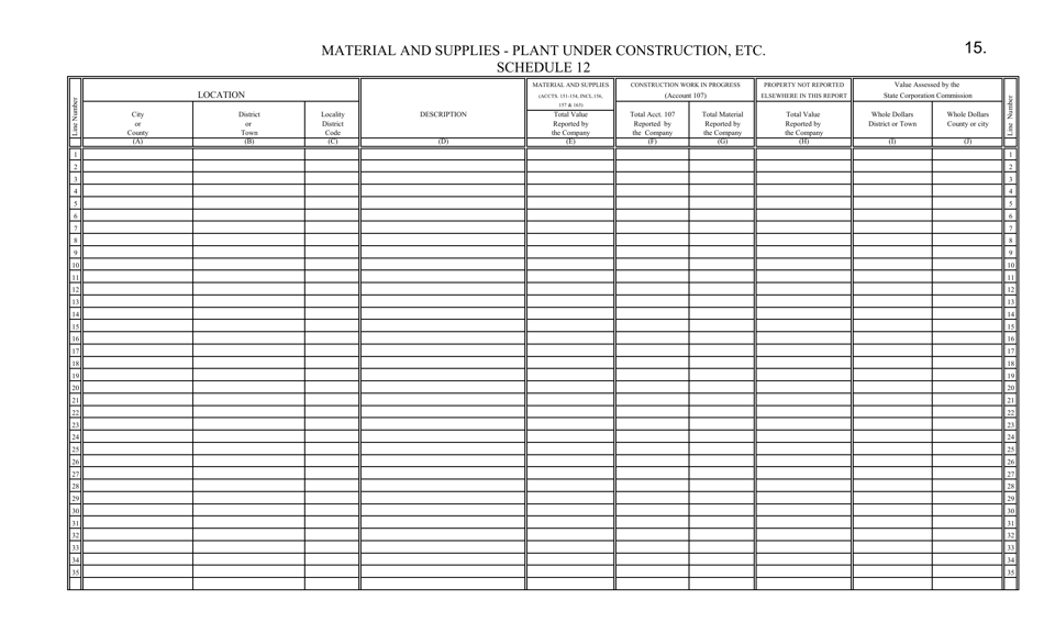 Form CCTD-3 Annual Tax Report of Electric Companies - Virginia, Page 19