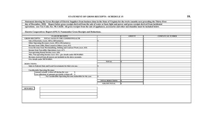 Form CCTD-3 Annual Tax Report of Electric Companies - Virginia, Page 22