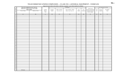 Form C.C.T.D.6 Annual Tax Report of Telecommunications Companies - Virginia, Page 11
