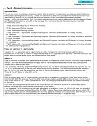 Form T1139 Reconciliation of 2020 Business Income for Tax Purposes - Canada, Page 6
