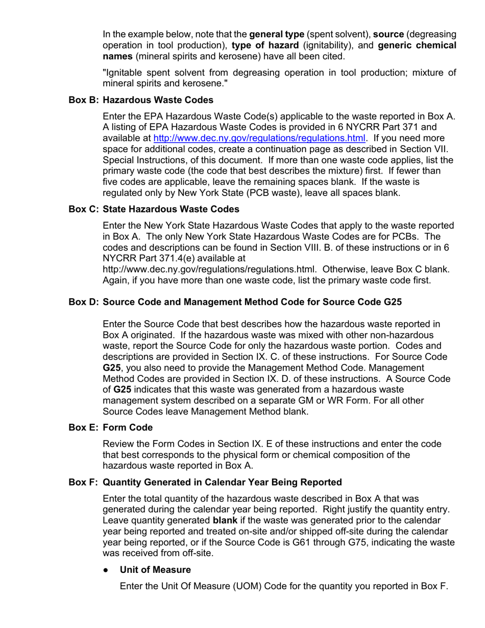 Instructions for EPA Form 8700-12, 8700-13 A / B, 8700-23 - New York, Page 18