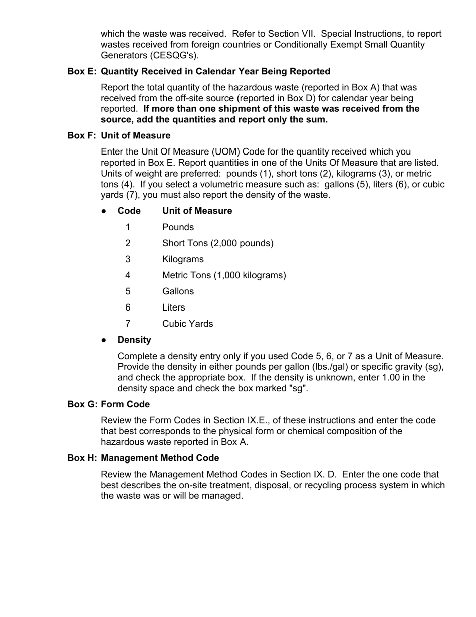 Instructions for EPA Form 8700-12, 8700-13 A / B, 8700-23 - New York, Page 25