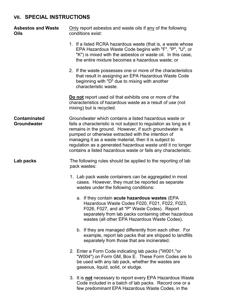 Instructions for EPA Form 8700-12, 8700-13 A / B, 8700-23 - New York, Page 33
