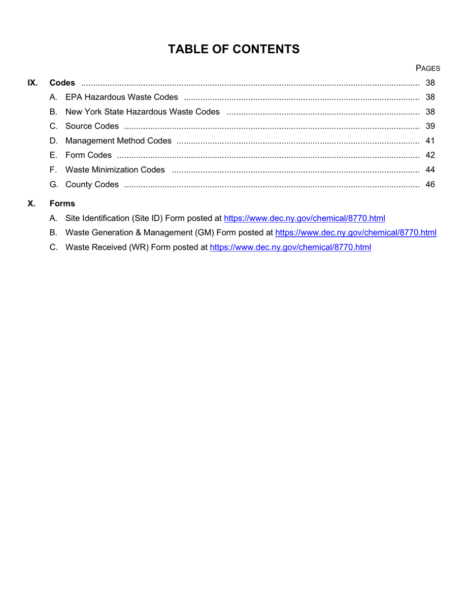 Instructions for EPA Form 8700-12, 8700-13 A / B, 8700-23 - New York, Page 3