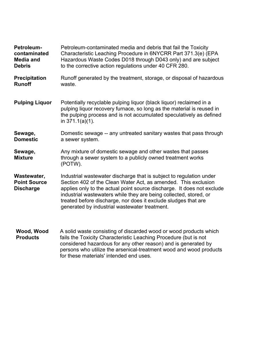 Instructions for EPA Form 8700-12, 8700-13 A / B, 8700-23 - New York, Page 40