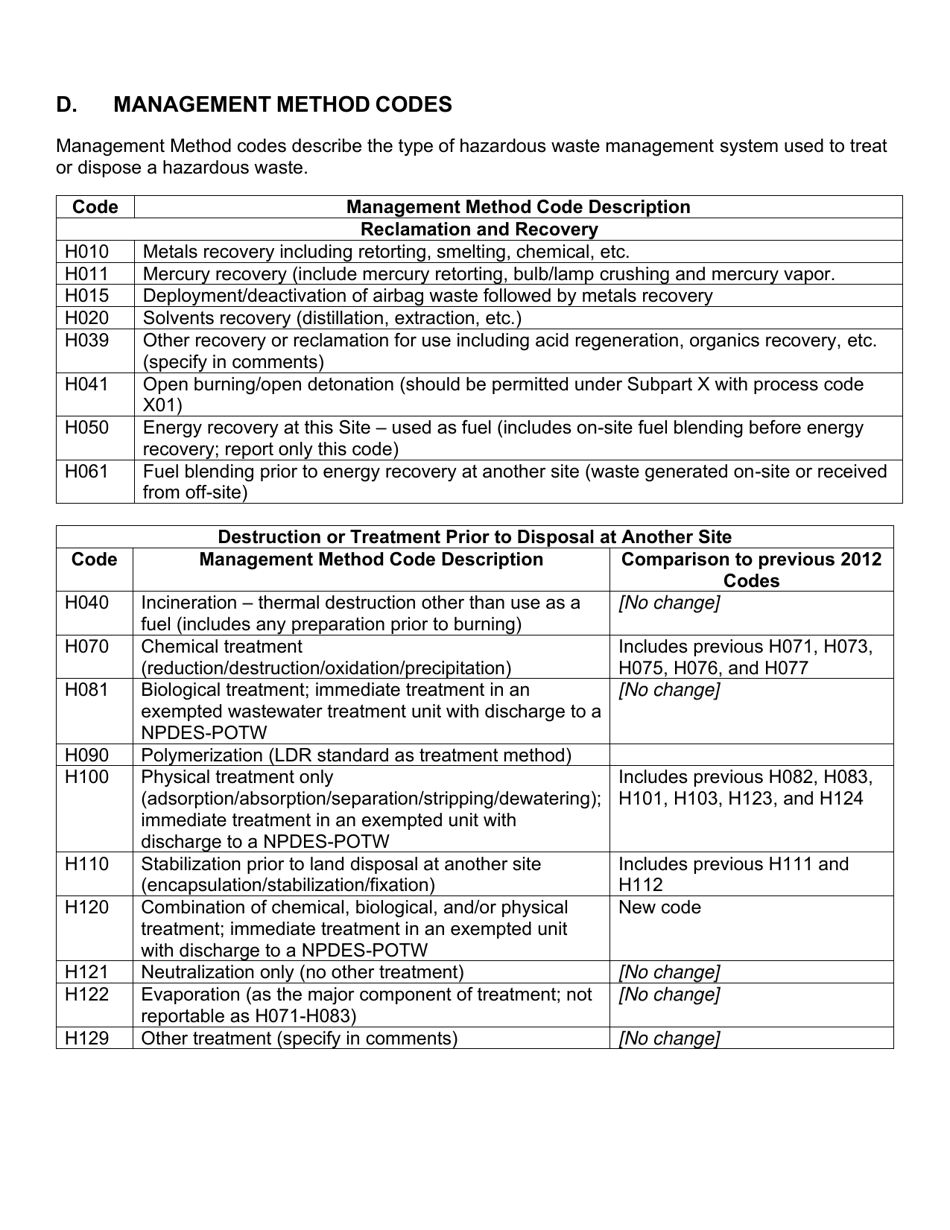 Instructions for EPA Form 8700-12, 8700-13 A / B, 8700-23 - New York, Page 44