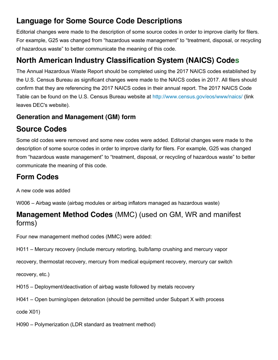 Instructions for EPA Form 8700-12, 8700-13 A / B, 8700-23 - New York, Page 5