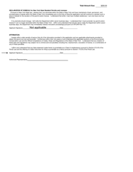 Party/Charter Boat Permit Application - New York, Page 6