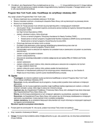 Form ES326P New York Youth Jobs Program: Youth Certification - New York (Polish), Page 2