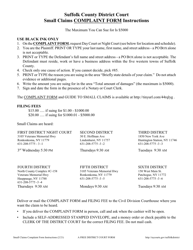 Form DC-283 Complaint Form - Suffolk County, New York, Page 3