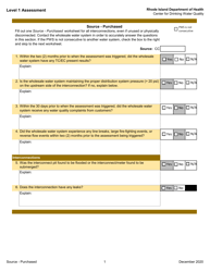 Level 1 Assessment - Rhode Island, Page 8