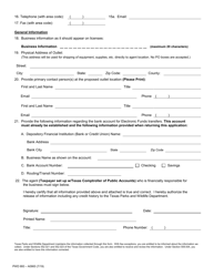 Form PWD893 License Agent Application - Texas, Page 4