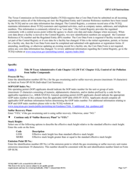 Form TCEQ-10037 (OP-UA10) Gas Sweetening/Sulfur Recovery Unit Attributes - Texas, Page 2