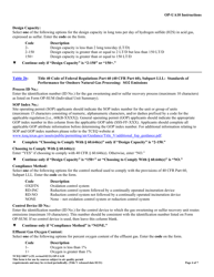 Form TCEQ-10037 (OP-UA10) Gas Sweetening/Sulfur Recovery Unit Attributes - Texas, Page 4
