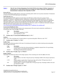 Form TCEQ-10037 (OP-UA10) Gas Sweetening/Sulfur Recovery Unit Attributes - Texas, Page 5