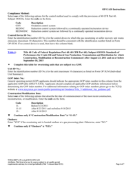 Form TCEQ-10037 (OP-UA10) Gas Sweetening/Sulfur Recovery Unit Attributes - Texas, Page 6