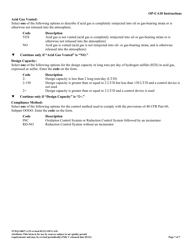 Form TCEQ-10037 (OP-UA10) Gas Sweetening/Sulfur Recovery Unit Attributes - Texas, Page 7