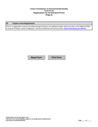 Form PI-1S (TCEQ-10370) Registrations for Air Standard Permit - Texas, Page 19