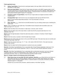 Instructions for Water Type Modification Form - Washington, Page 2