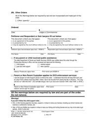 Form FL All Family130 Child Support Order - Washington, Page 16