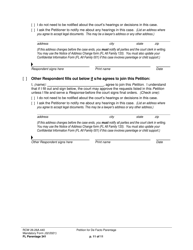 Form FL Parentage341 Petition for De Facto Parentage - Washington, Page 11