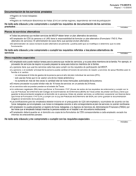 Formulario 1735-MDCP-S Apendice De Los Requisitos De Prestacion De Servicios - Texas (Spanish), Page 2