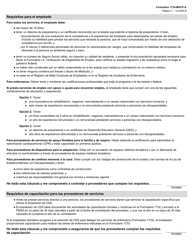 Formulario 1735-MDCP-S Apendice De Los Requisitos De Prestacion De Servicios - Texas (Spanish), Page 3