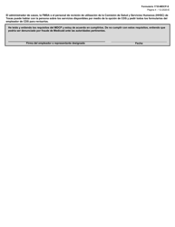 Formulario 1735-MDCP-S Apendice De Los Requisitos De Prestacion De Servicios - Texas (Spanish), Page 4