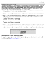 Form 3900 Application for Certificate of Deafness for Tuition Waiver - Texas, Page 2