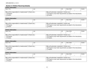 Form OCFS-LDSS-4700 Enrollment Form for Legally-Exempt Group Child Care Program - New York, Page 11