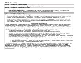 Instrucciones para Formulario OCFS-LDSS-4700-S Formulario De Inscripcion Al Programa De Cuidado Infantil Grupal Legalmente Exento - New York (Spanish), Page 11