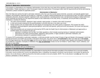 Instructions for Form OCFS-LDSS-4700 Enrollment Form for Legally-Exempt Group Child Care Program - New York, Page 5