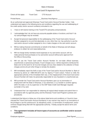 Cts (Ghost) Travel Custodian Change Form - Bank of America - Arkansas, Page 2