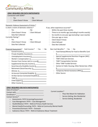 Hmis Project Intake Form - Emergency Shelter &amp; Street Outreach (Including Path) - Georgia (United States), Page 6