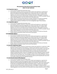 Pre-qualification Application - Right of Way Services for Georgia Department of Transportation Projects - Georgia (United States), Page 8