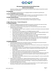 Pre-qualification Application - Right of Way Services for Georgia Department of Transportation Projects - Georgia (United States), Page 9