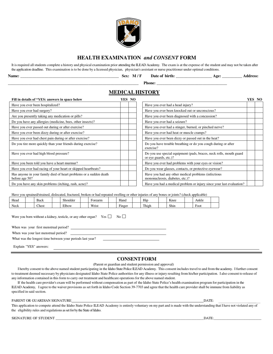 Leadership Education and Development (Ilead) Academy Application - Idaho, Page 8