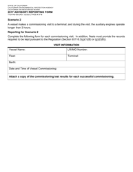 Form TTD/FAB-089 2017 Advisory Reporting Form - California, Page 4